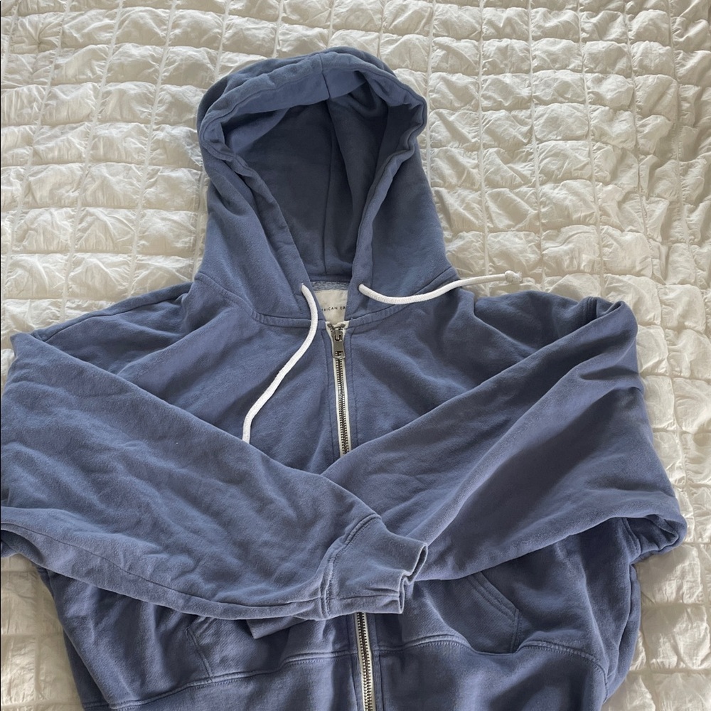 American Eagle Outfitters Blue Hoodie